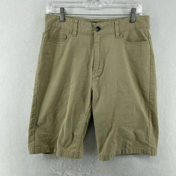 Oakley Shorts Men's Sz 30 Brown Regular Fit Mid-Rise Straight Leg Stretch - Picture 1 of 12